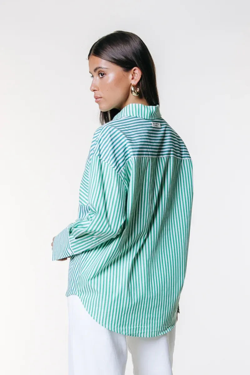 COLORFUL REBEL Talia Stripe Blouse