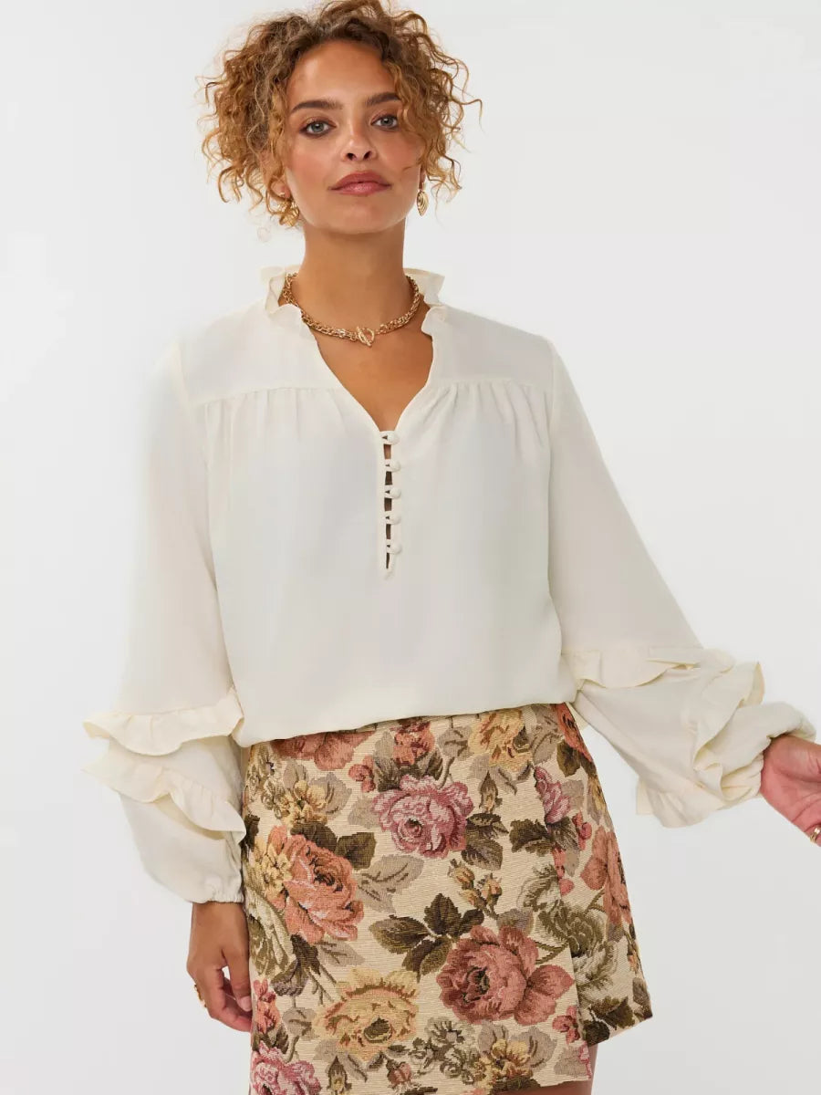 Ydence Blouse Jacky - Ecru