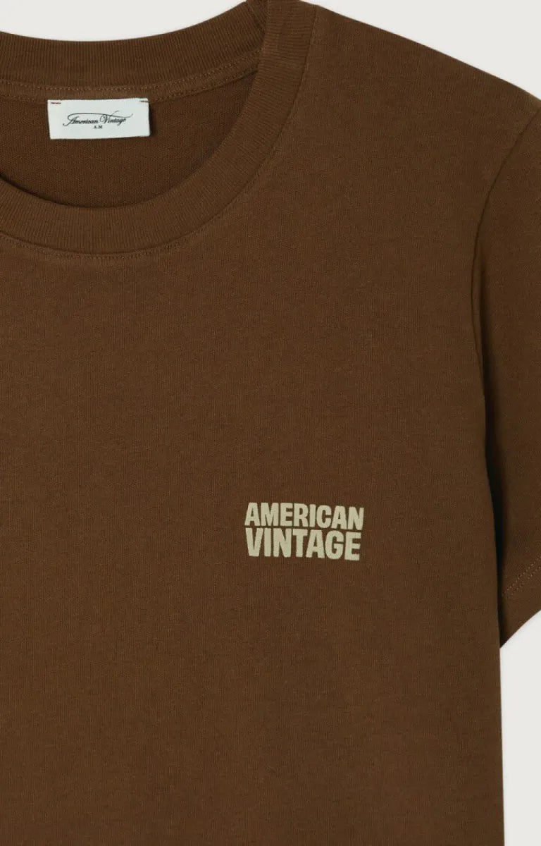 AMERICAN VINTAGE Ykobow T-Shirt - Moka