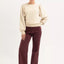 FLOREZ Ana Flared Pocket - Burgundy