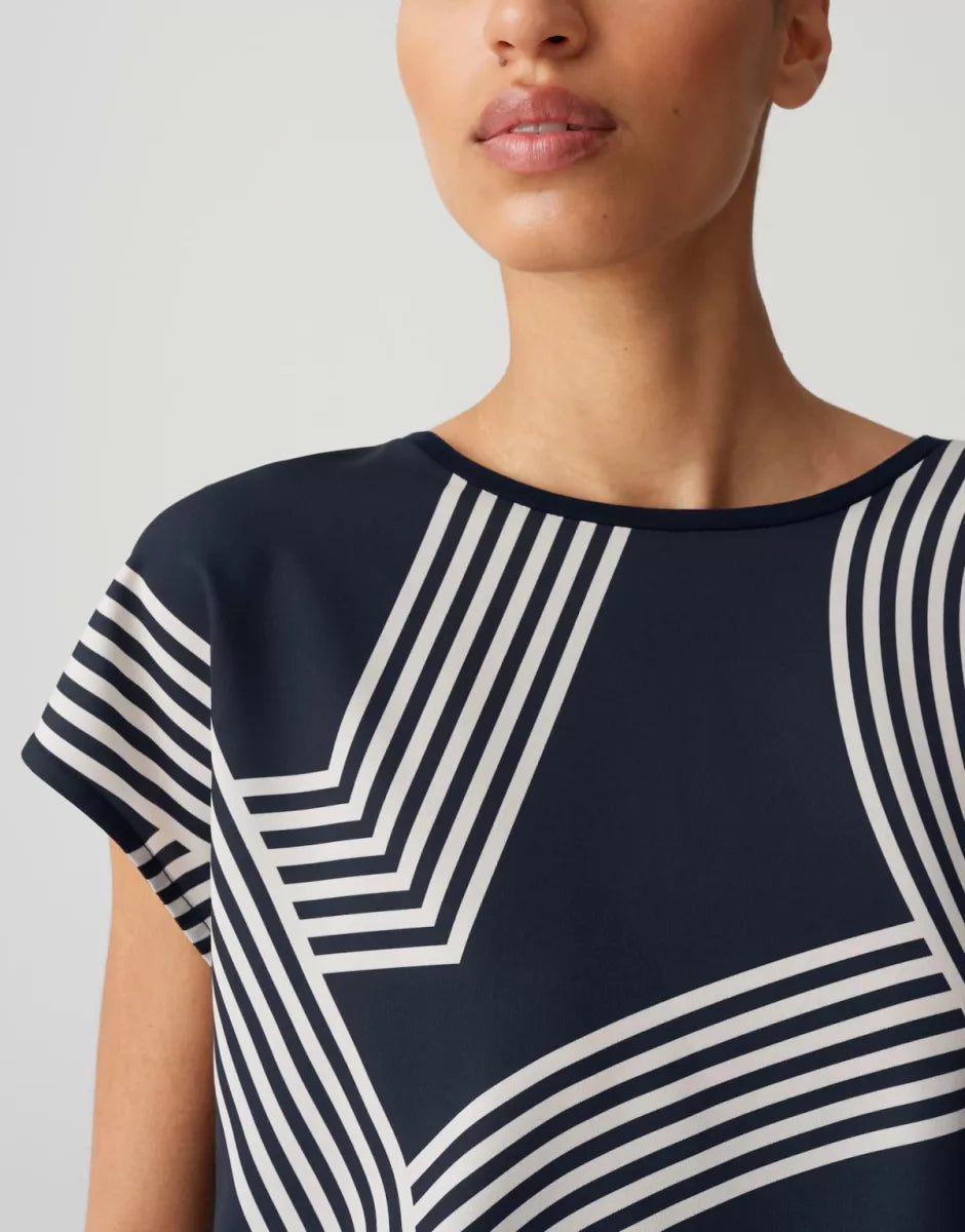 OPUS Sabethi Print - Coal Blue