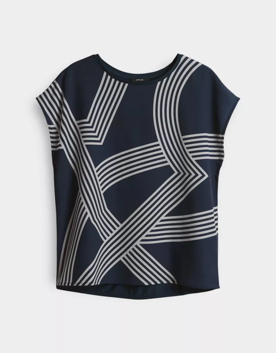 OPUS Sabethi Print - Coal Blue