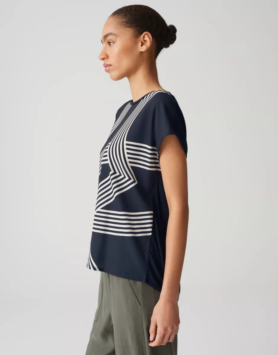 OPUS Sabethi Print - Coal Blue