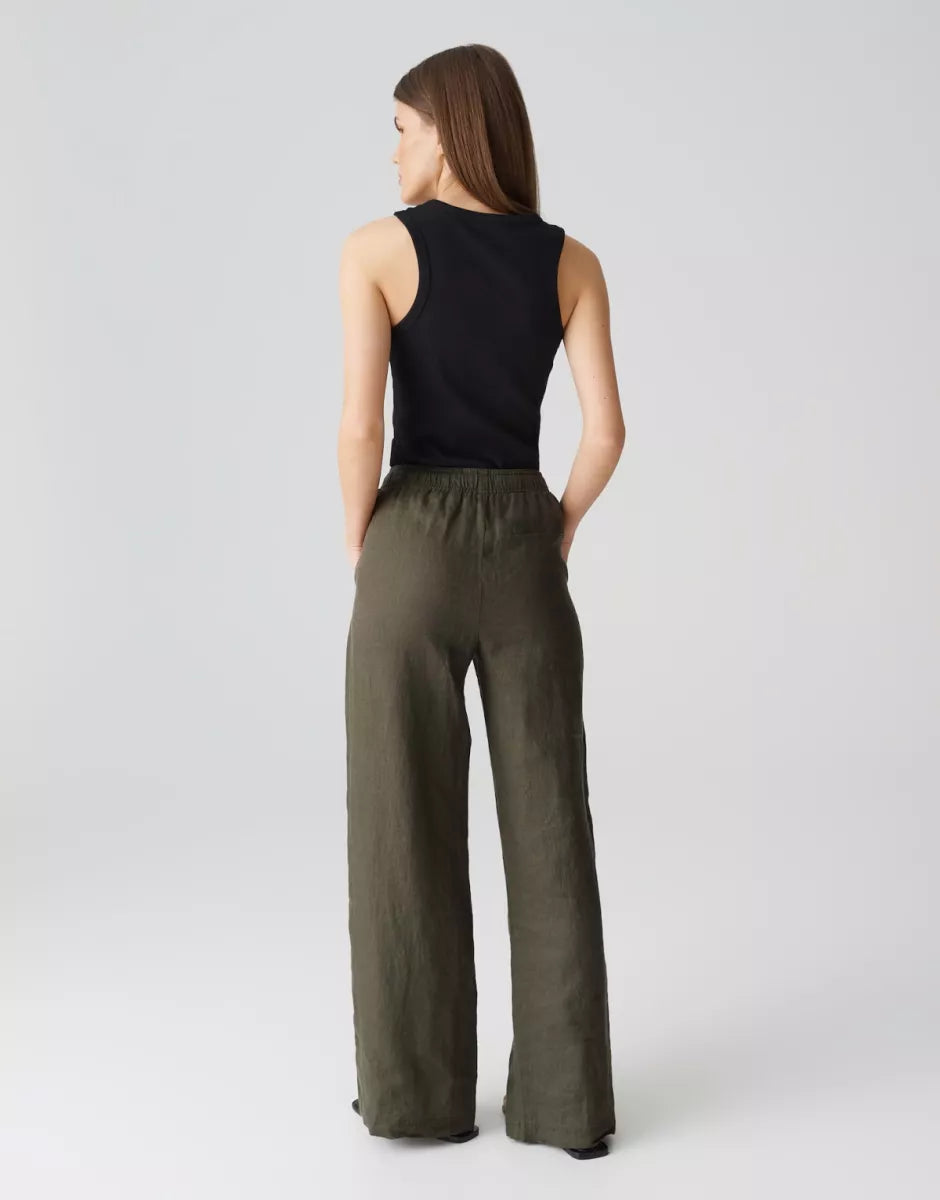 OPUS Mileni Linen - Olive Leaf