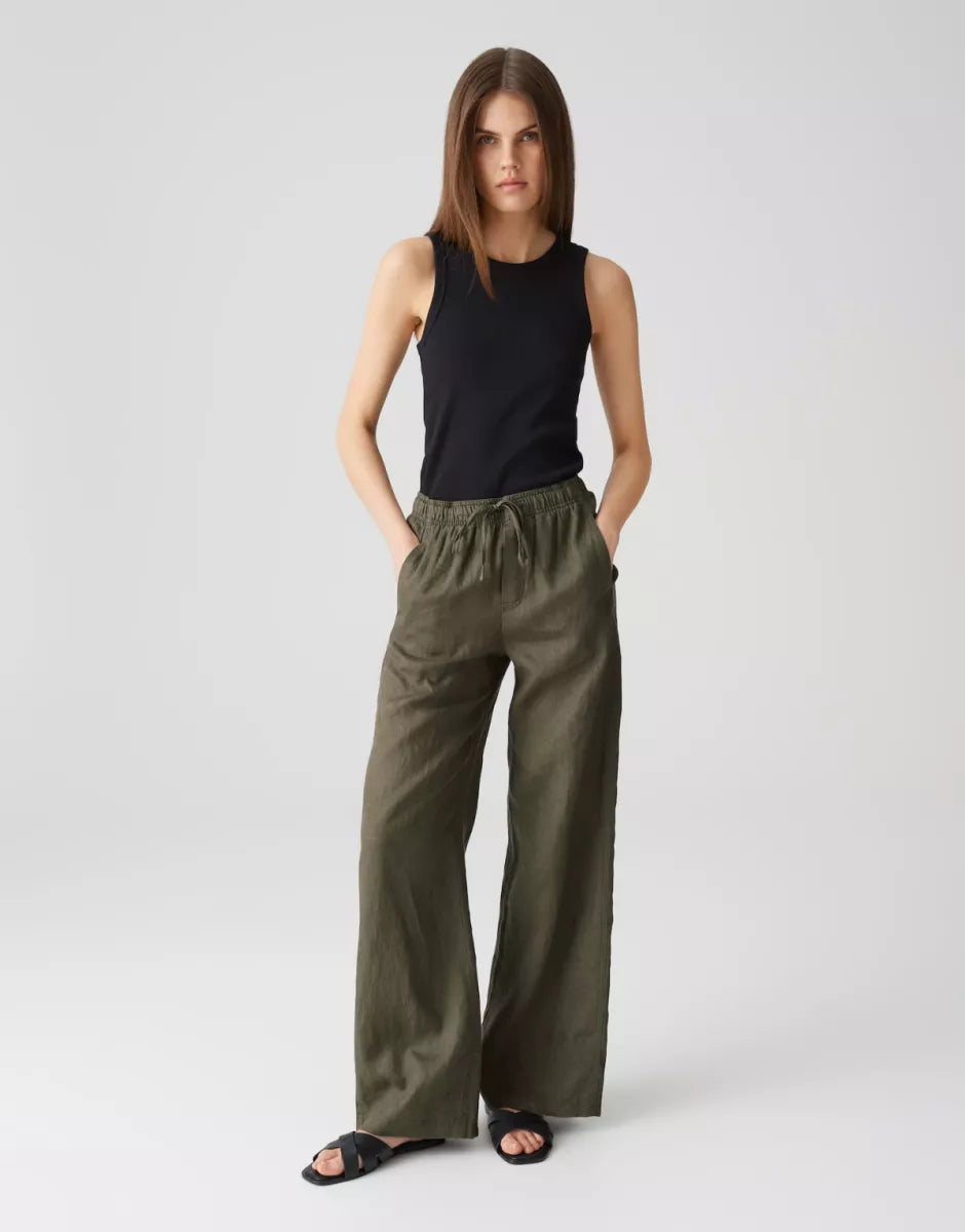 OPUS Mileni Linen - Olive Leaf