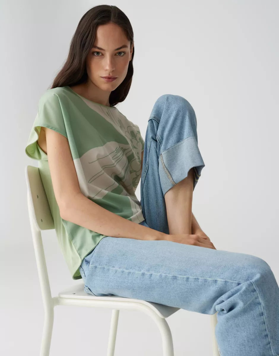 OPUS Samelie Print - Green Glow