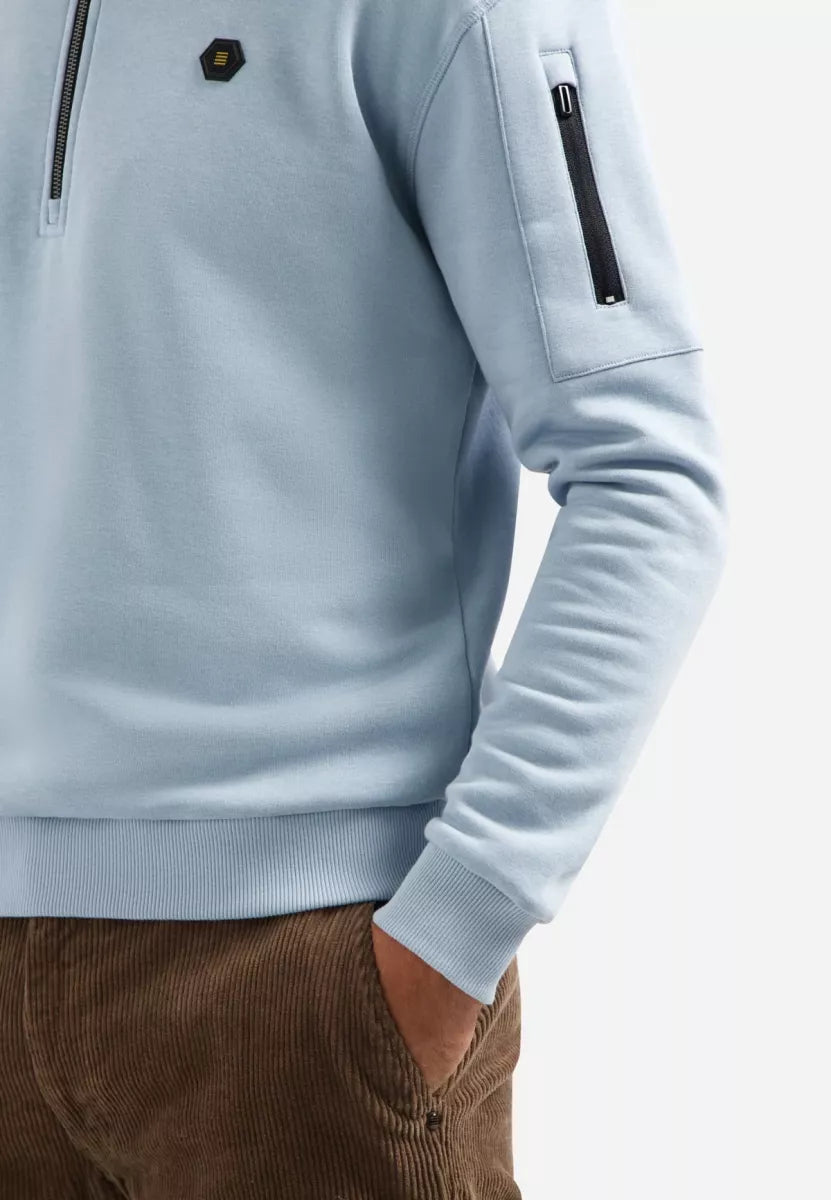 NO EXCESS Sweater - BLAUW