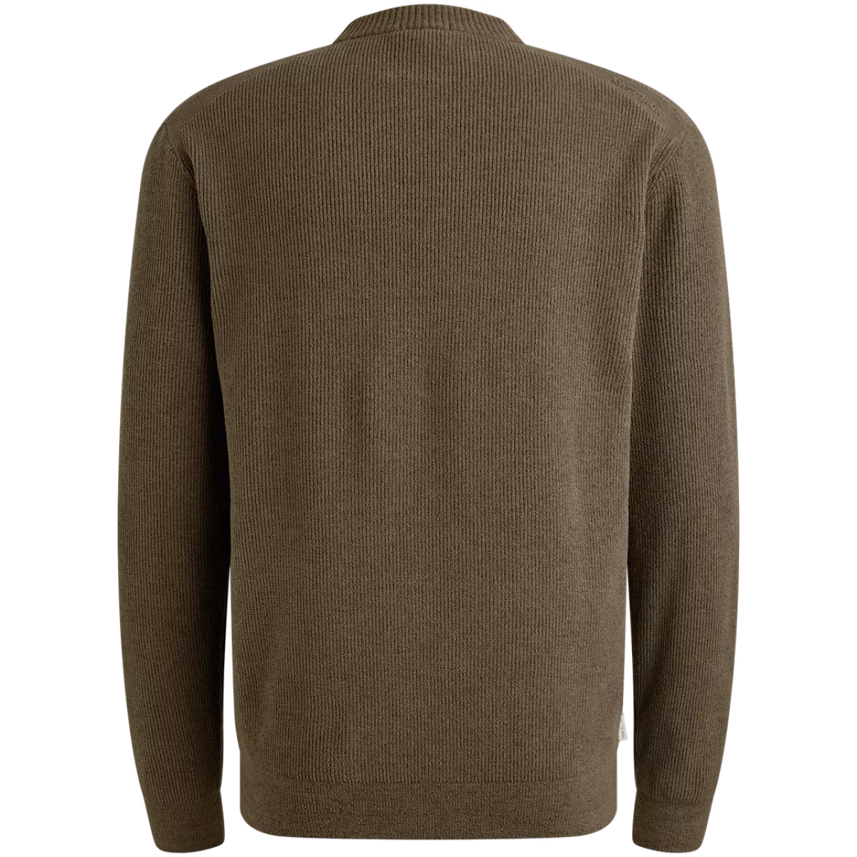 CAST IRON Mock neck soft blend - ARMY GROEN