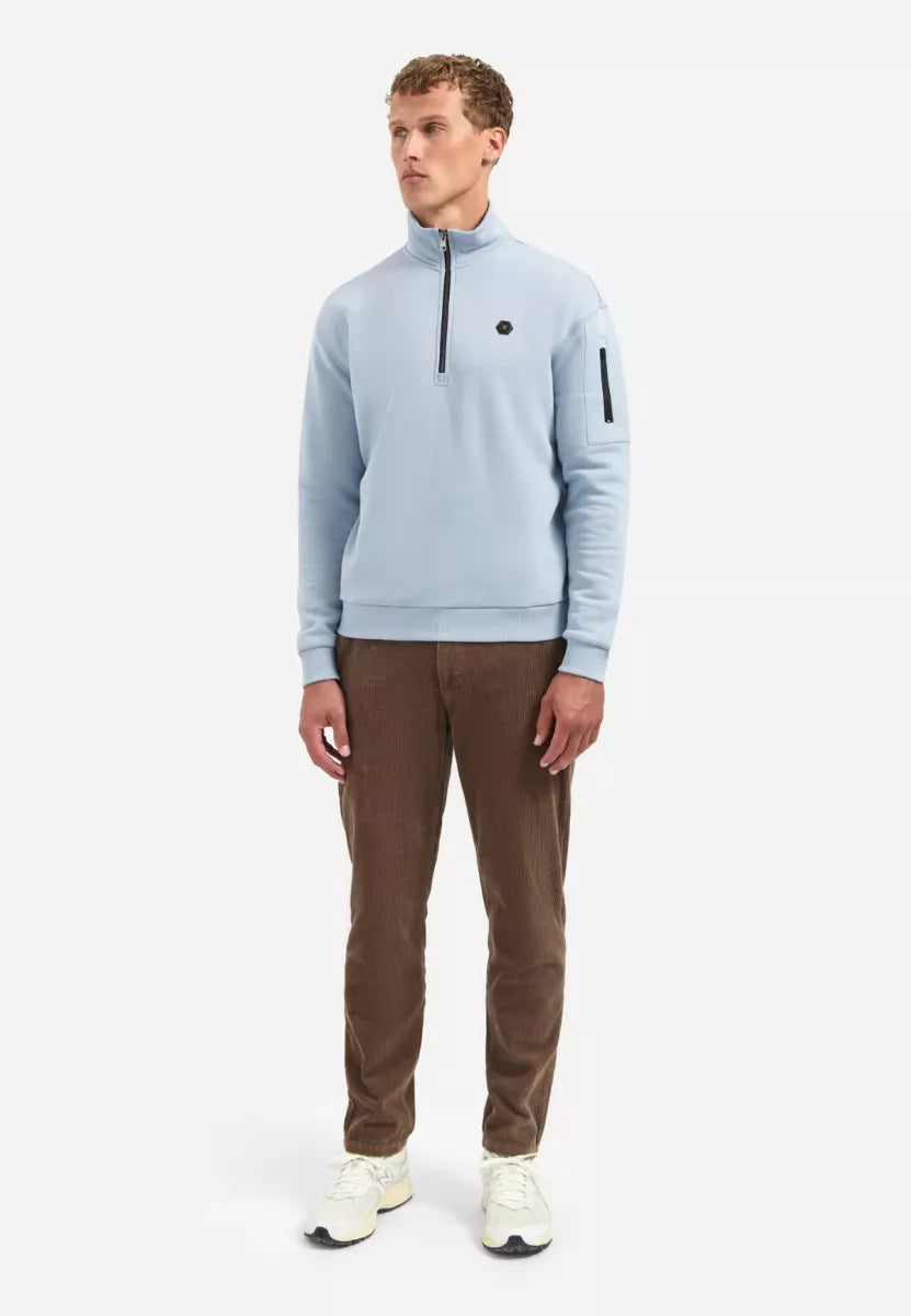 NO EXCESS Sweater - BLAUW