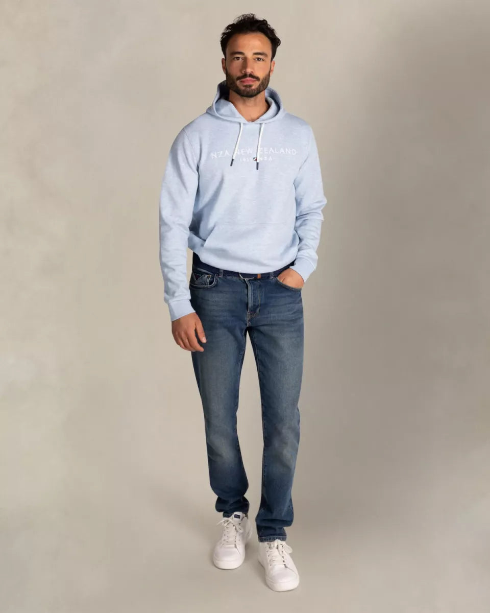 NEW ZEALAND AUCKLAND Hoodie - Ice Blue