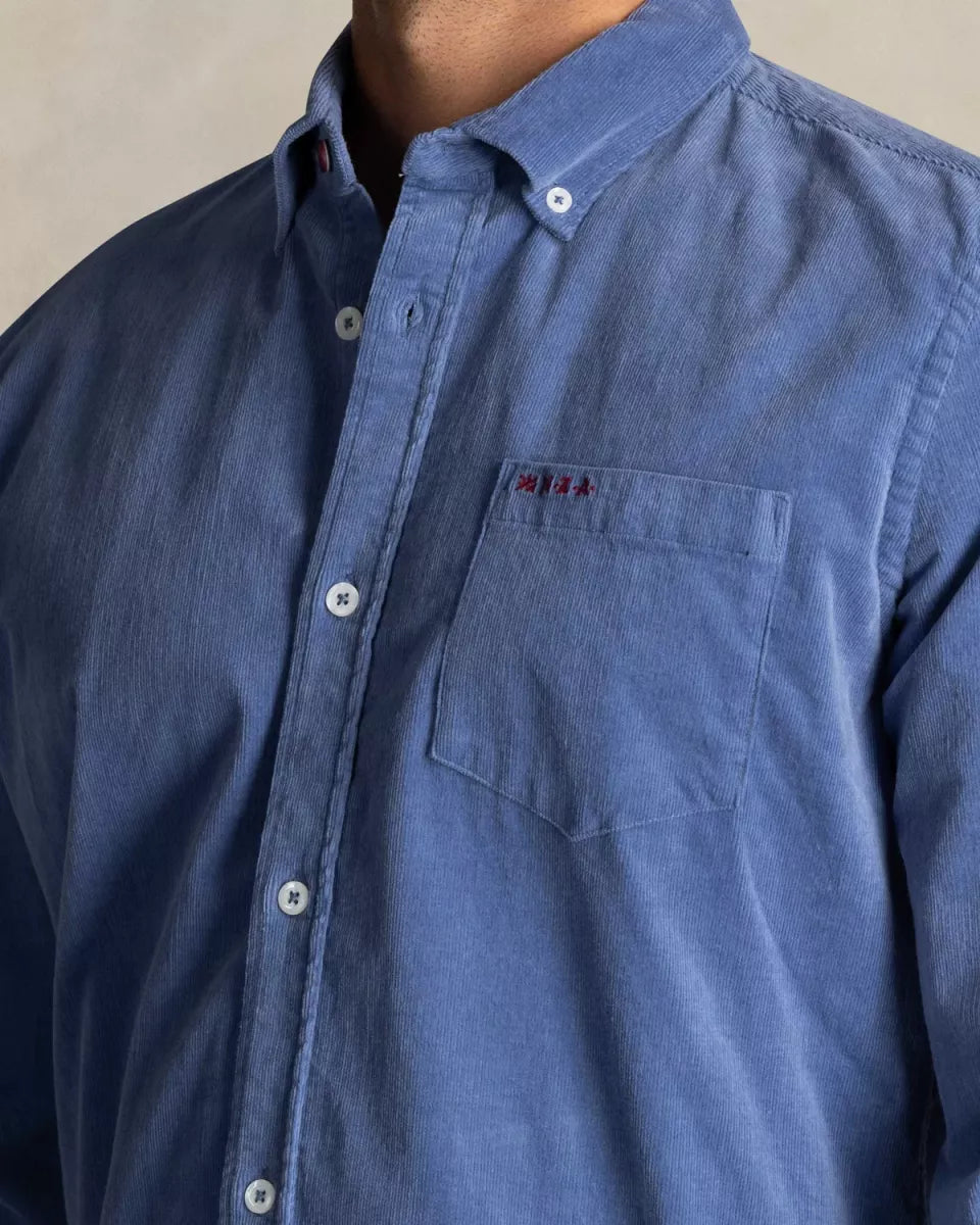 NEW ZEALAND AUCKLAND Long Sleeve Shirt - Soft Blue