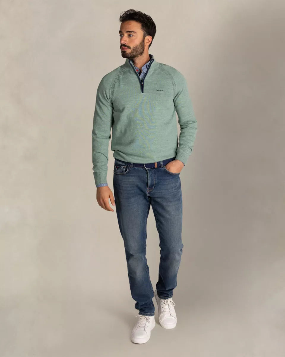 NEW ZEALAND AUCKLAND Pullover Half Zip