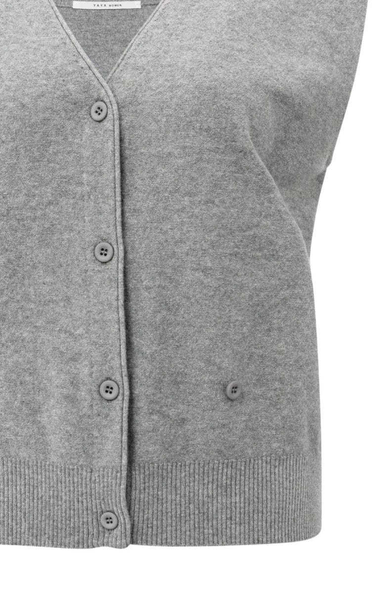 YAYA Knitted Gilet