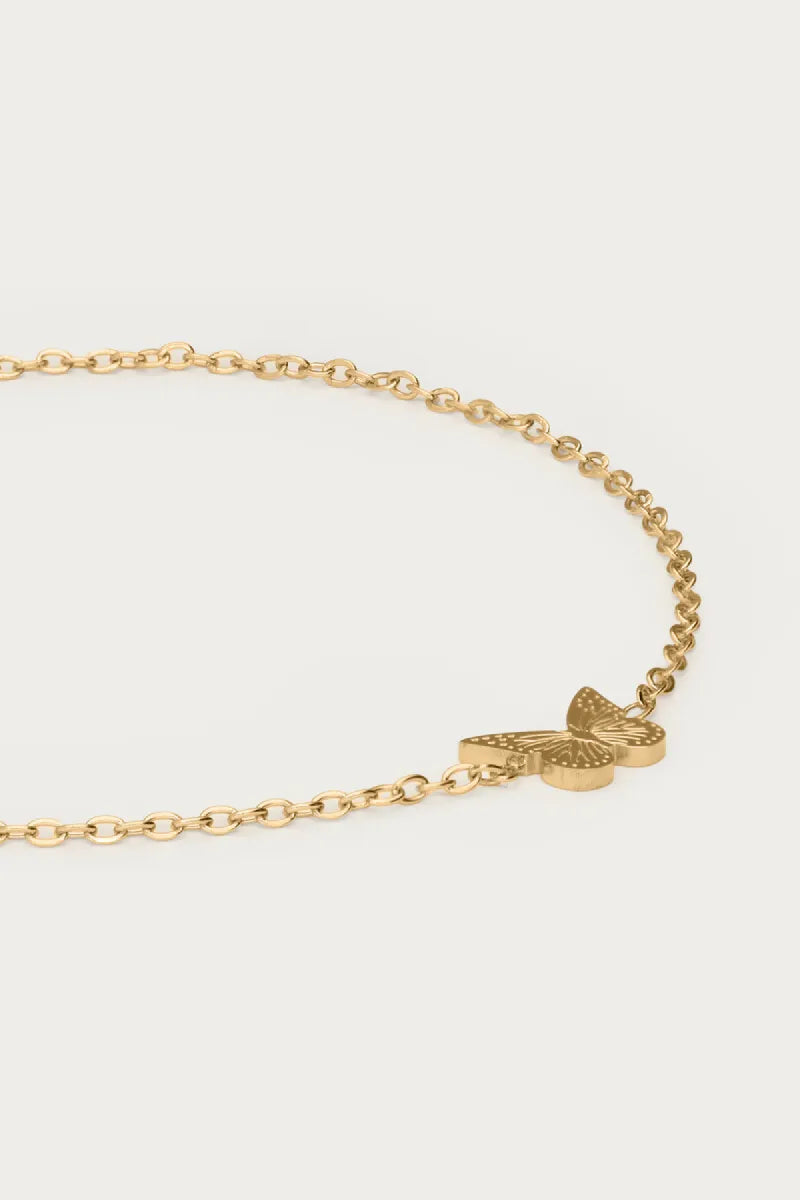 MY JEWELLERY Armband Vlinder - Goud