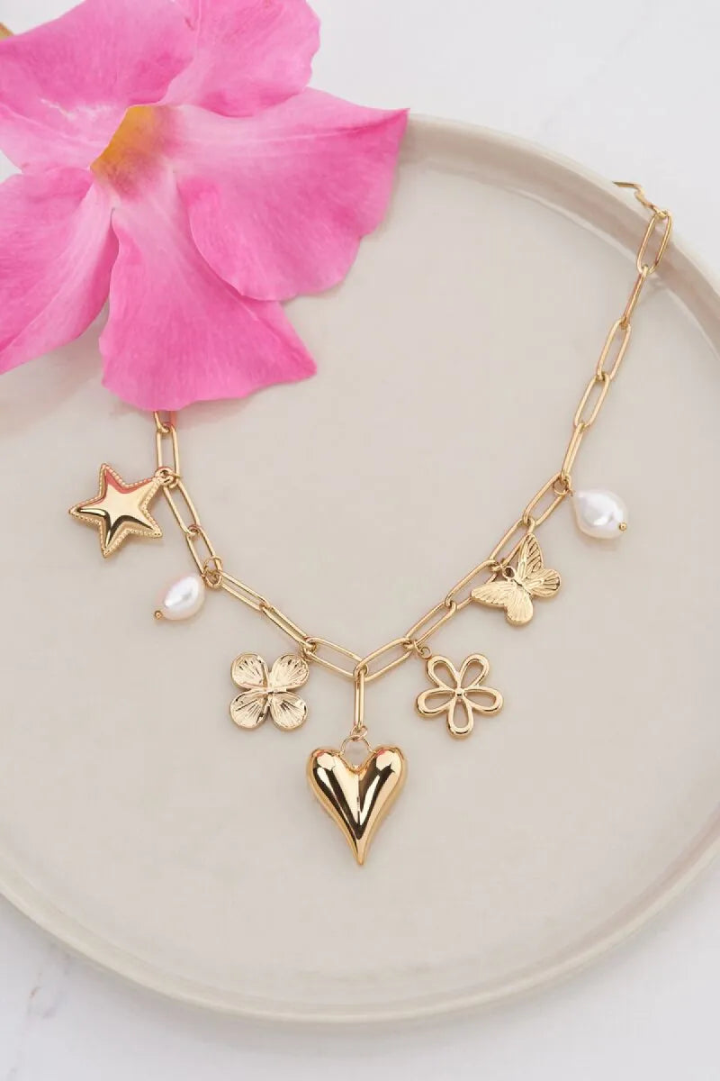 MY JEWELLERY Schakelketting Multi Bedels