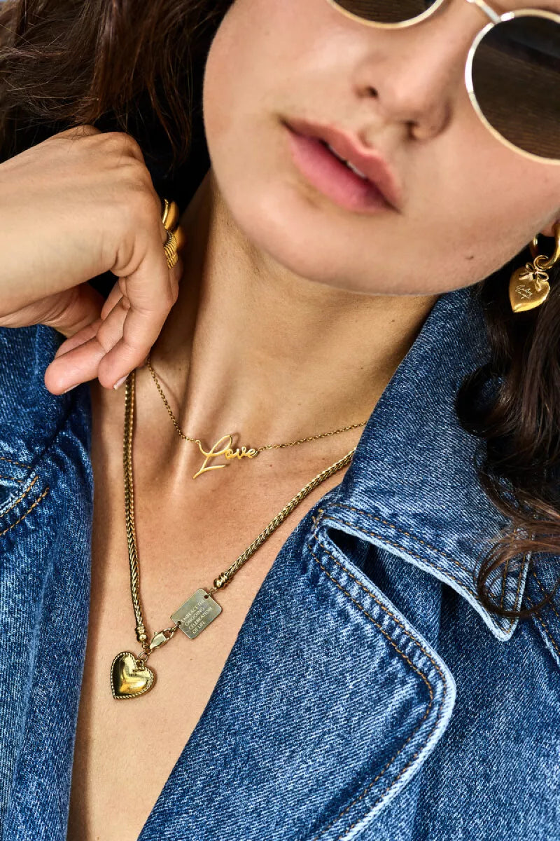 MY JEWELLERY Bold Necklace Love