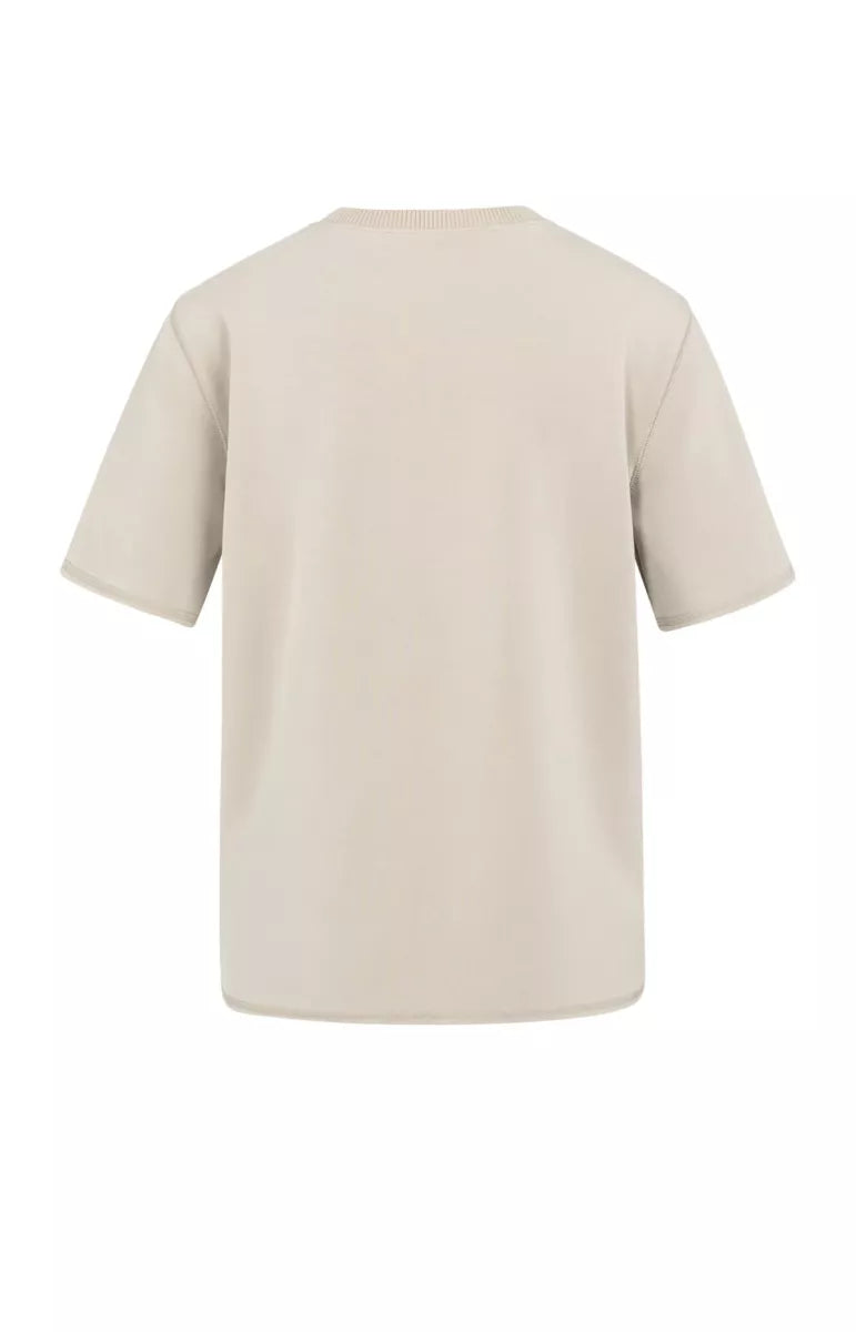 YAYA Sweatshirt met Korte Mouwen