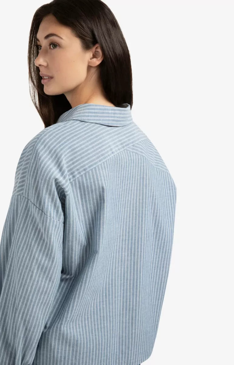 YAYA Striped Blouse