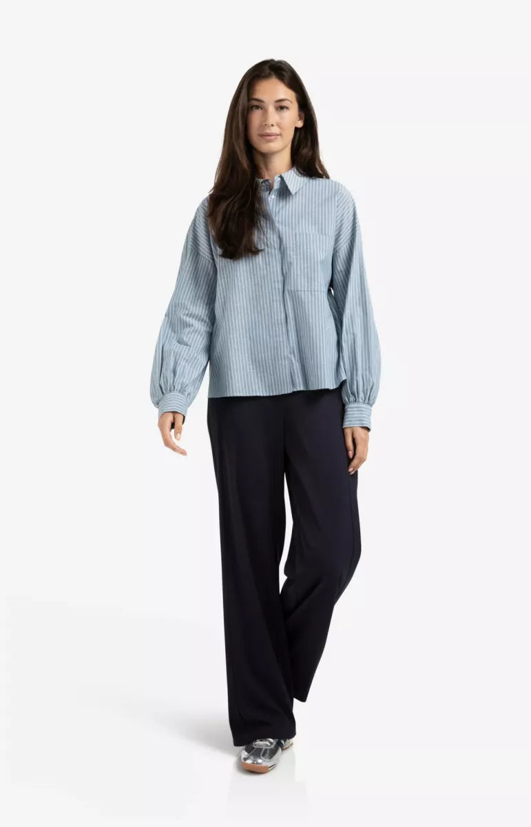 YAYA Striped Blouse