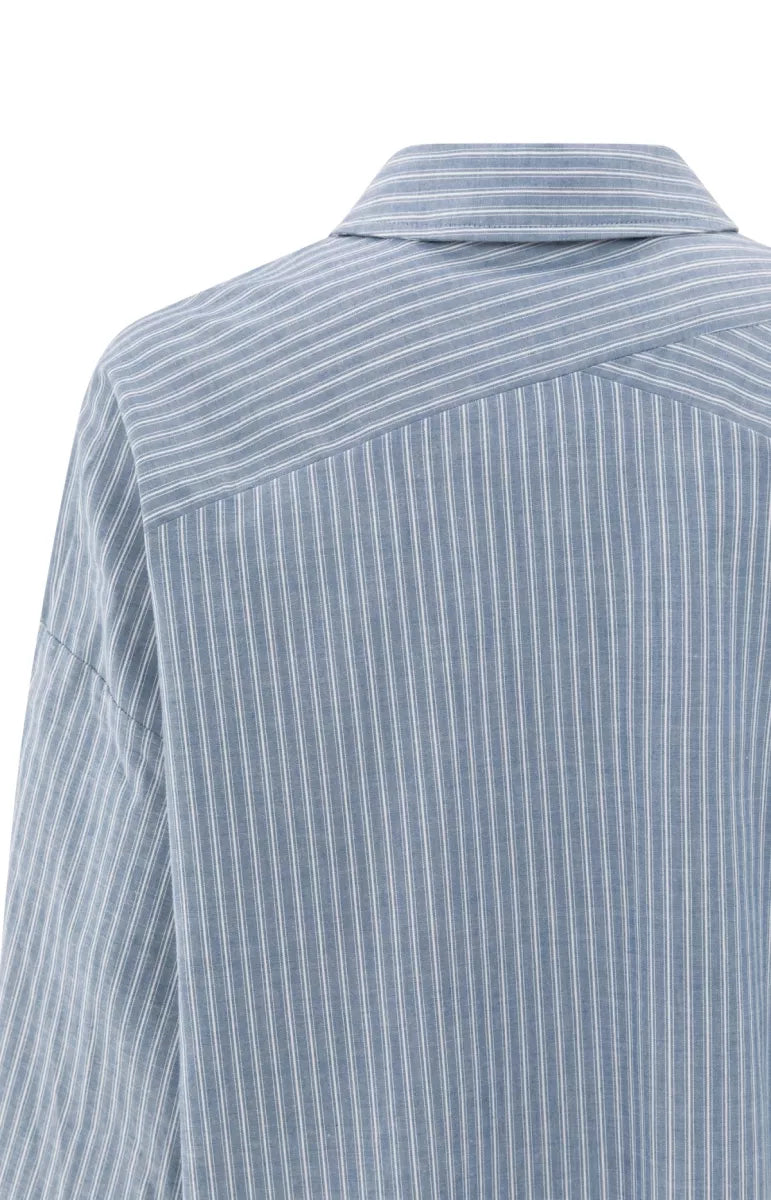 YAYA Striped Blouse