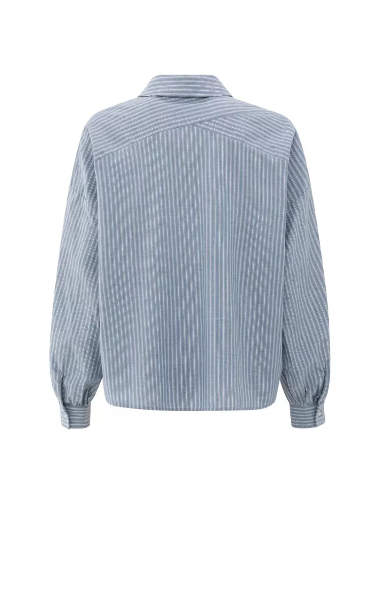YAYA Striped Blouse