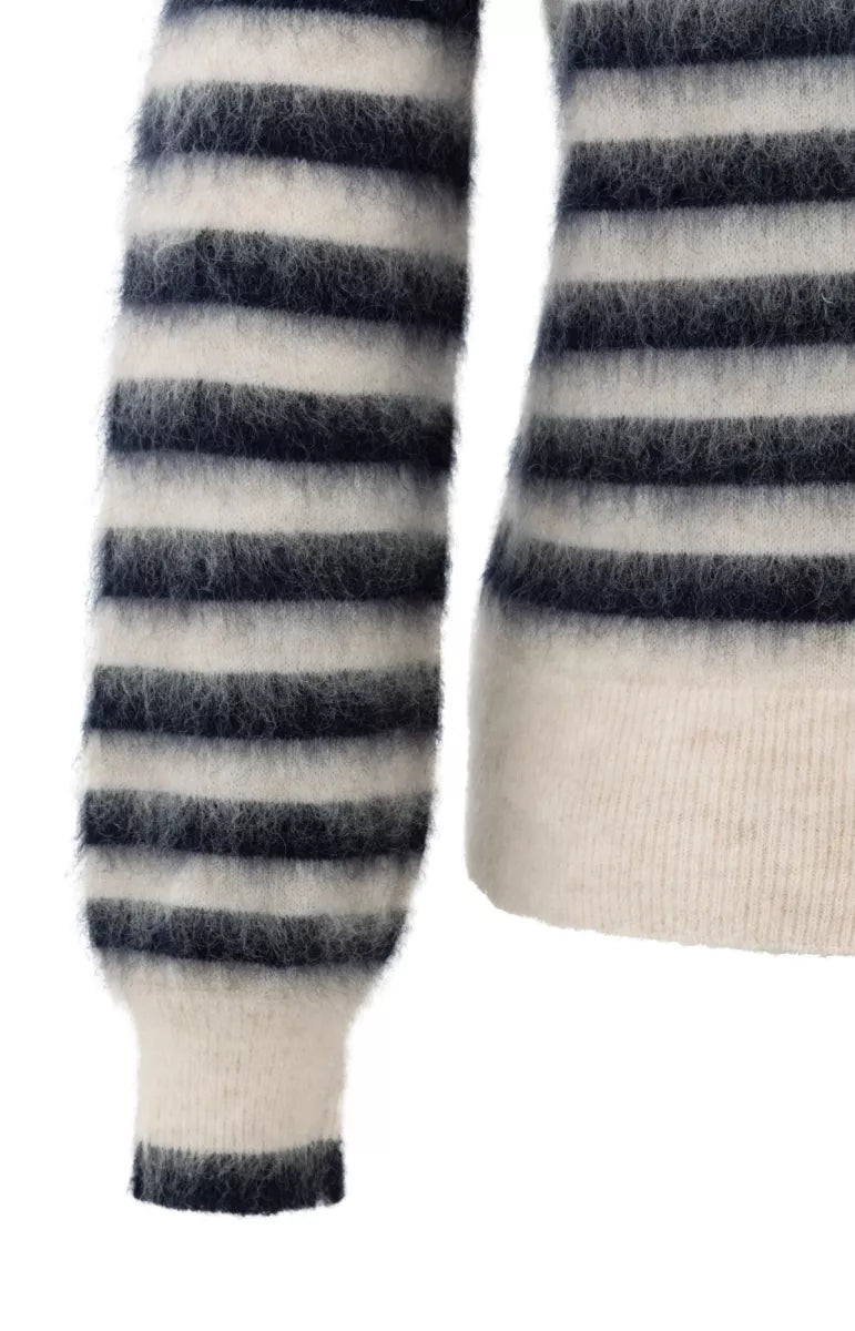 YAYA Striped Sweater