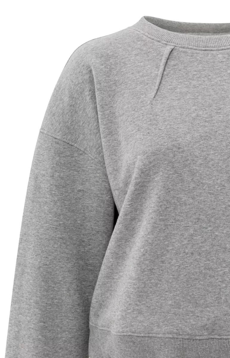 YAYA Sweater Met Plooidetails