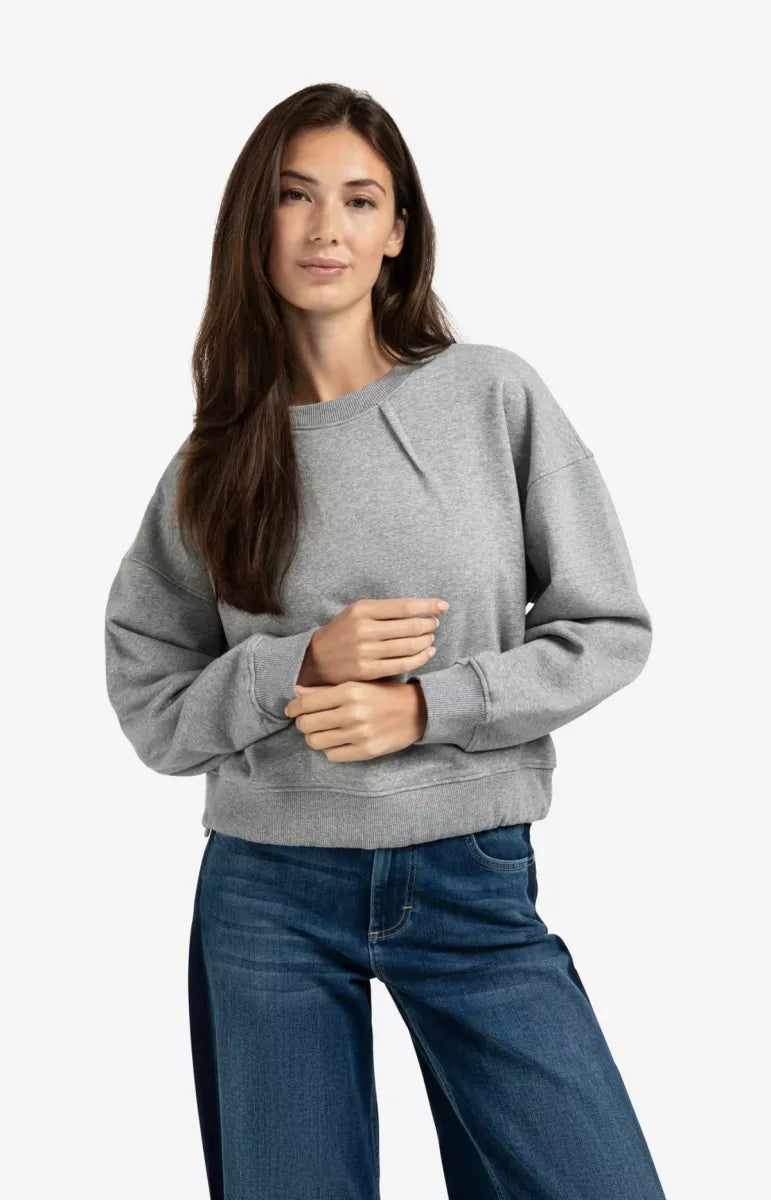 YAYA Sweater Met Plooidetails