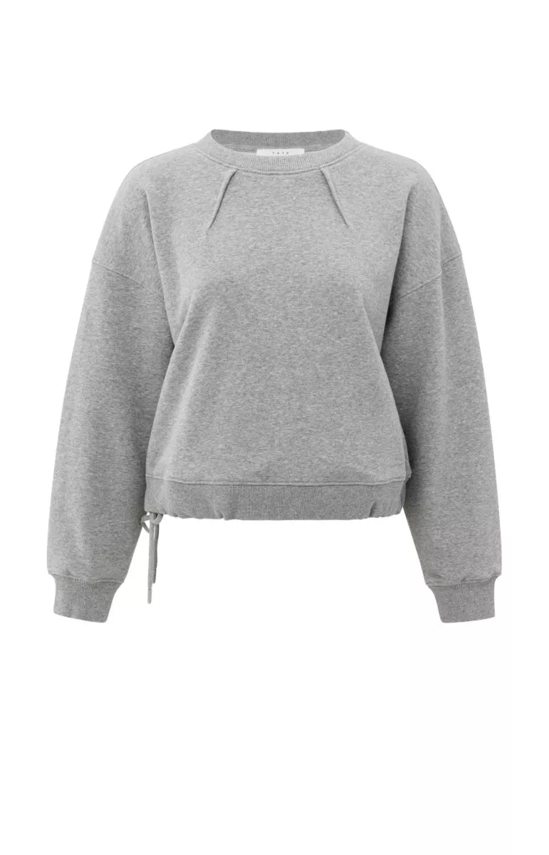 YAYA Sweater Met Plooidetails