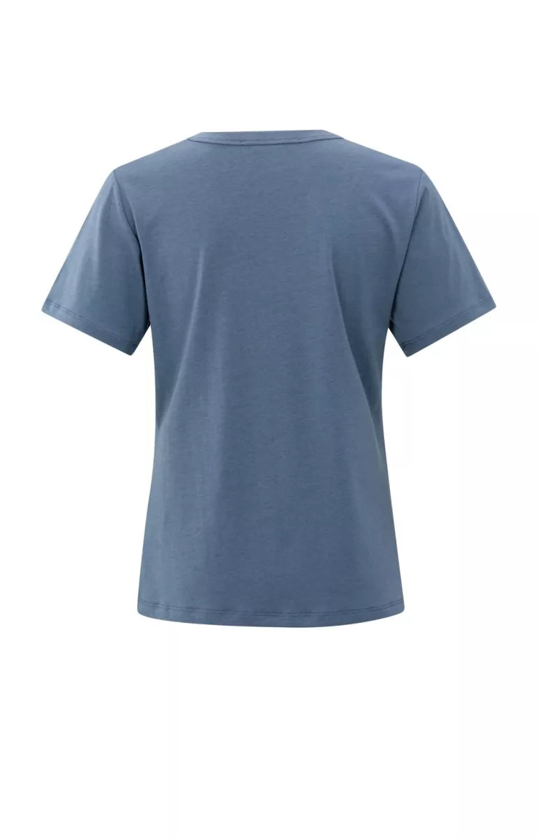 YAYA T-Shirt Met Ronde Hals
