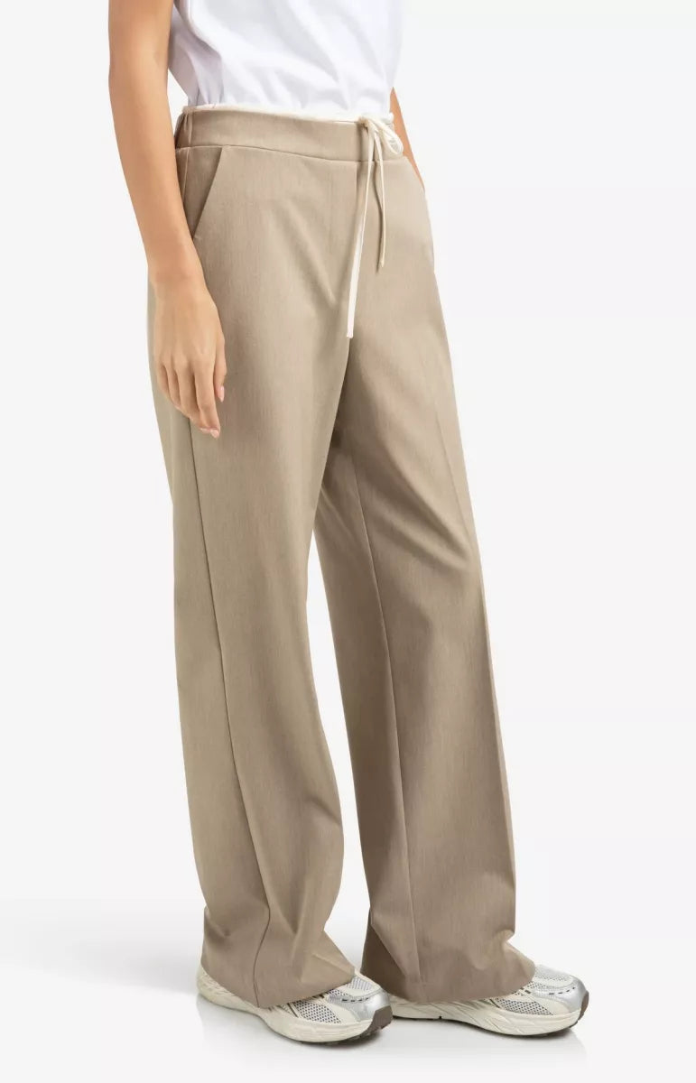YAYA Woven Wide Leg Trousers