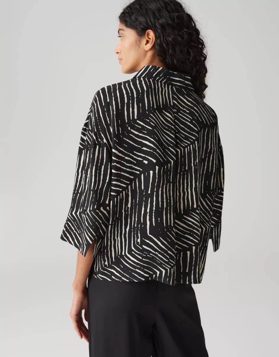 OPUS Fiana Palm Leaves - Zwart