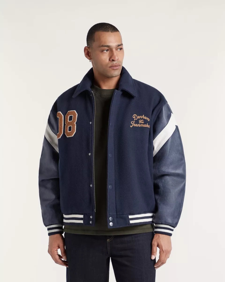 DENHAM Varsity Jacket