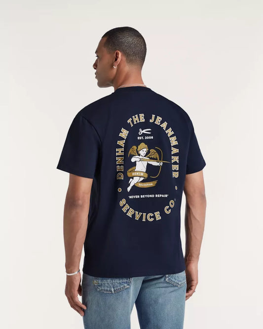 DENHAM Cupid Tee - Navy