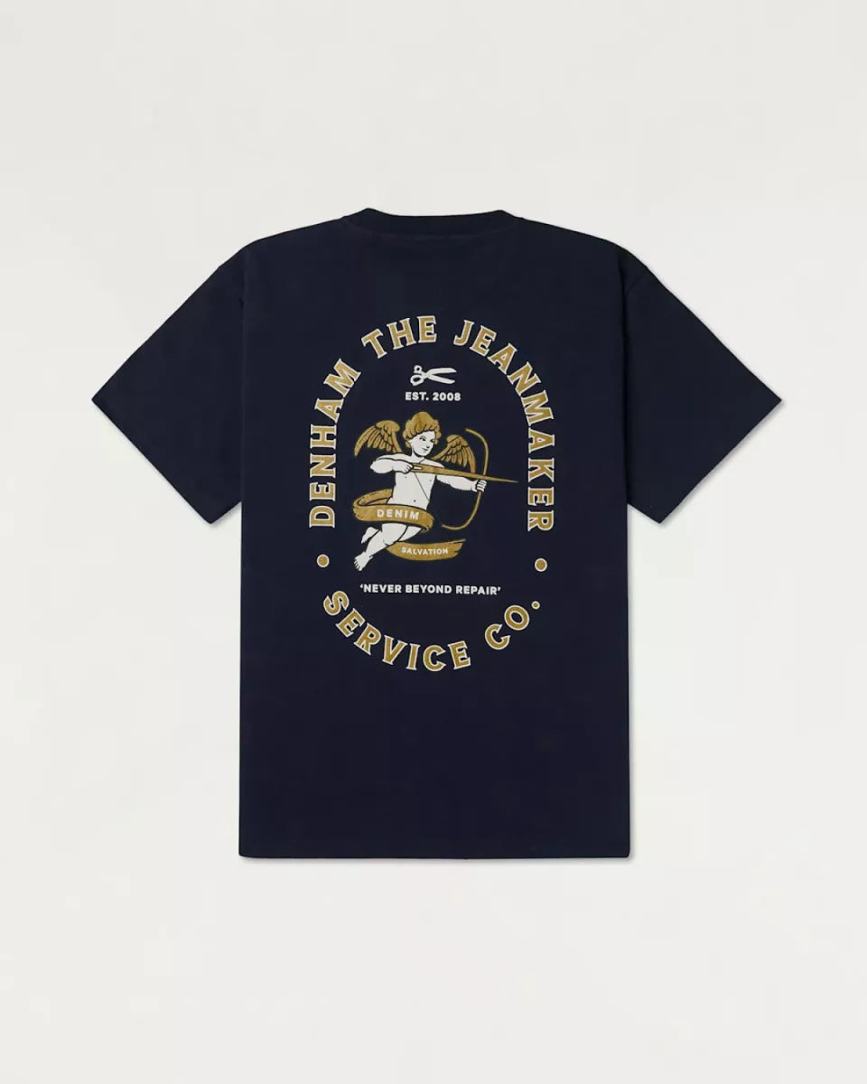 DENHAM Cupid Tee - Navy