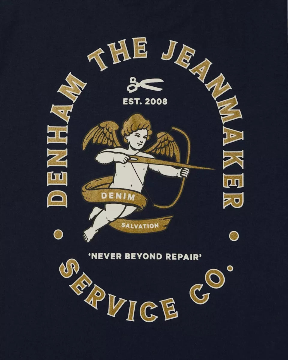 DENHAM Cupid Tee - Navy