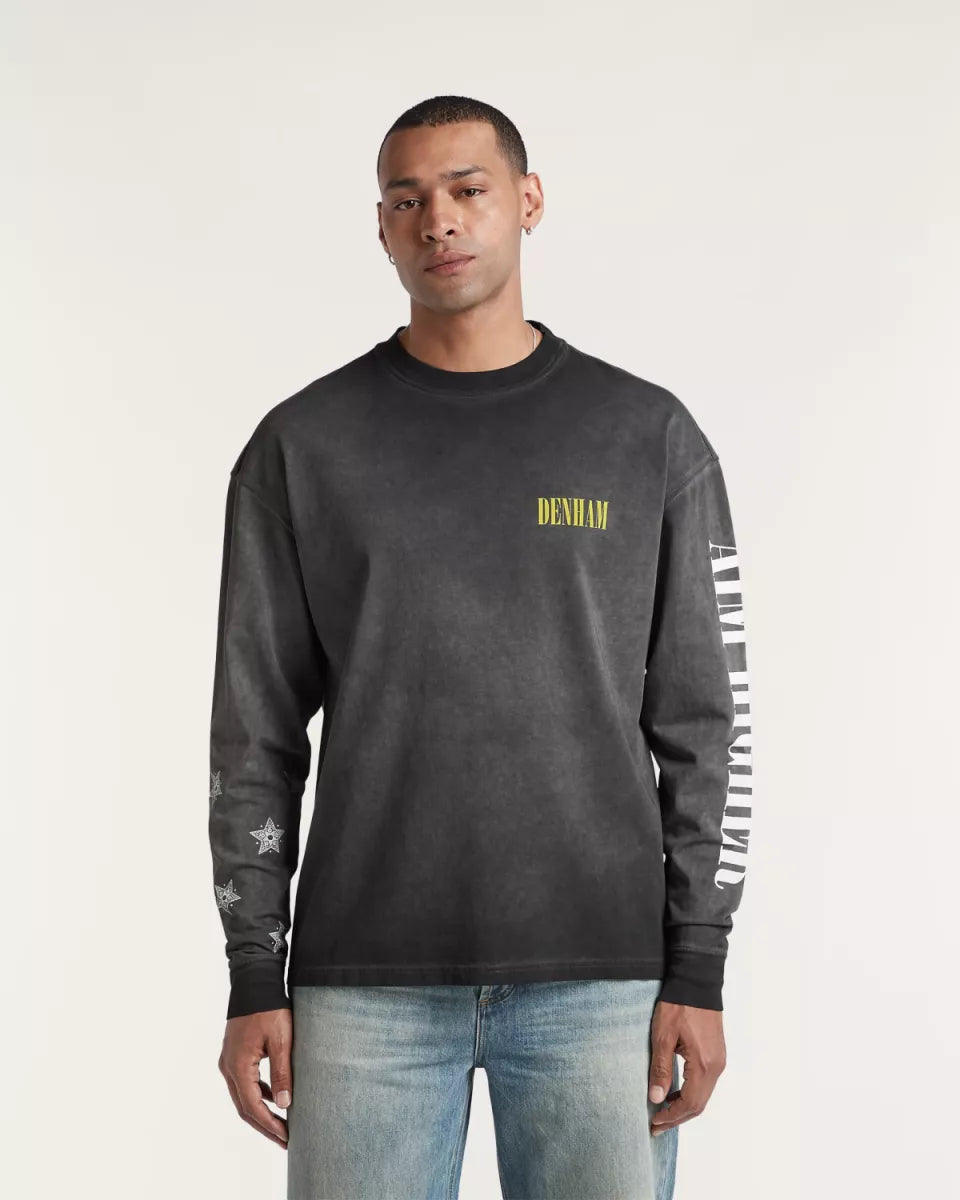 DENHAM Long Sleeve Tee Sounds