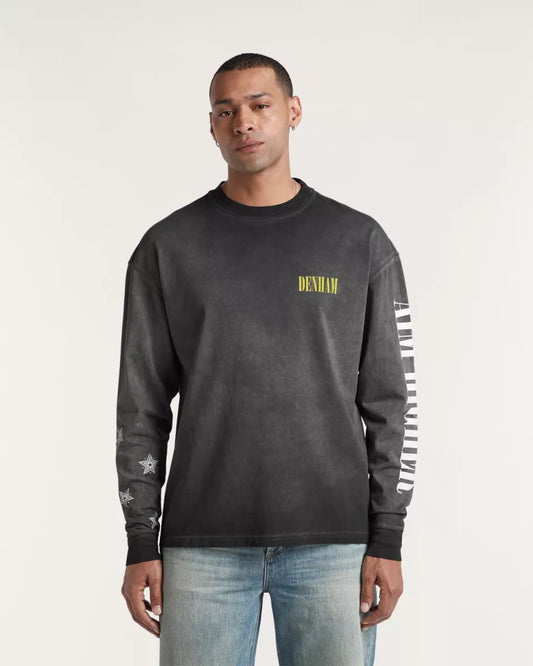DENHAM Long Sleeve Tee Sounds