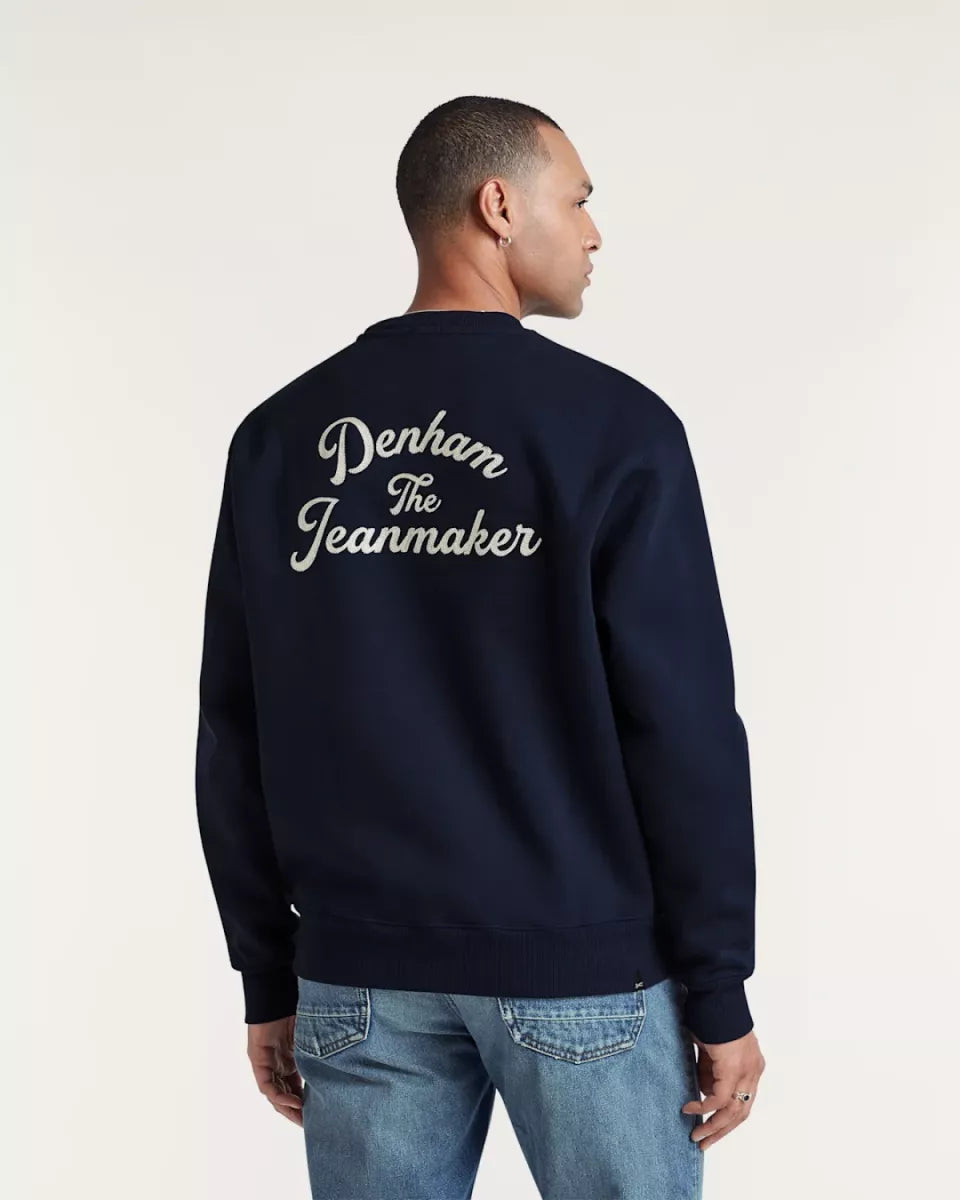 DENHAM Arch Sweat - Navy