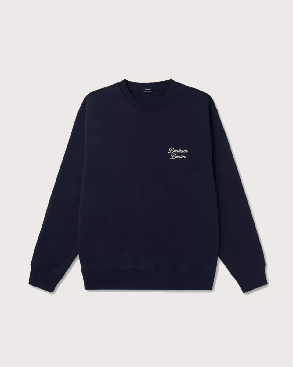 DENHAM Arch Sweat - Navy