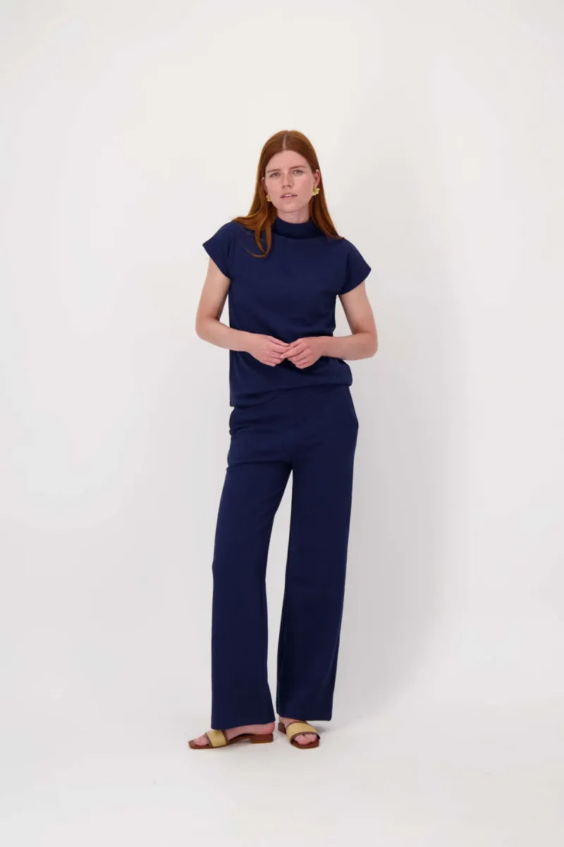 ZUSS Structuur Broek Stretch