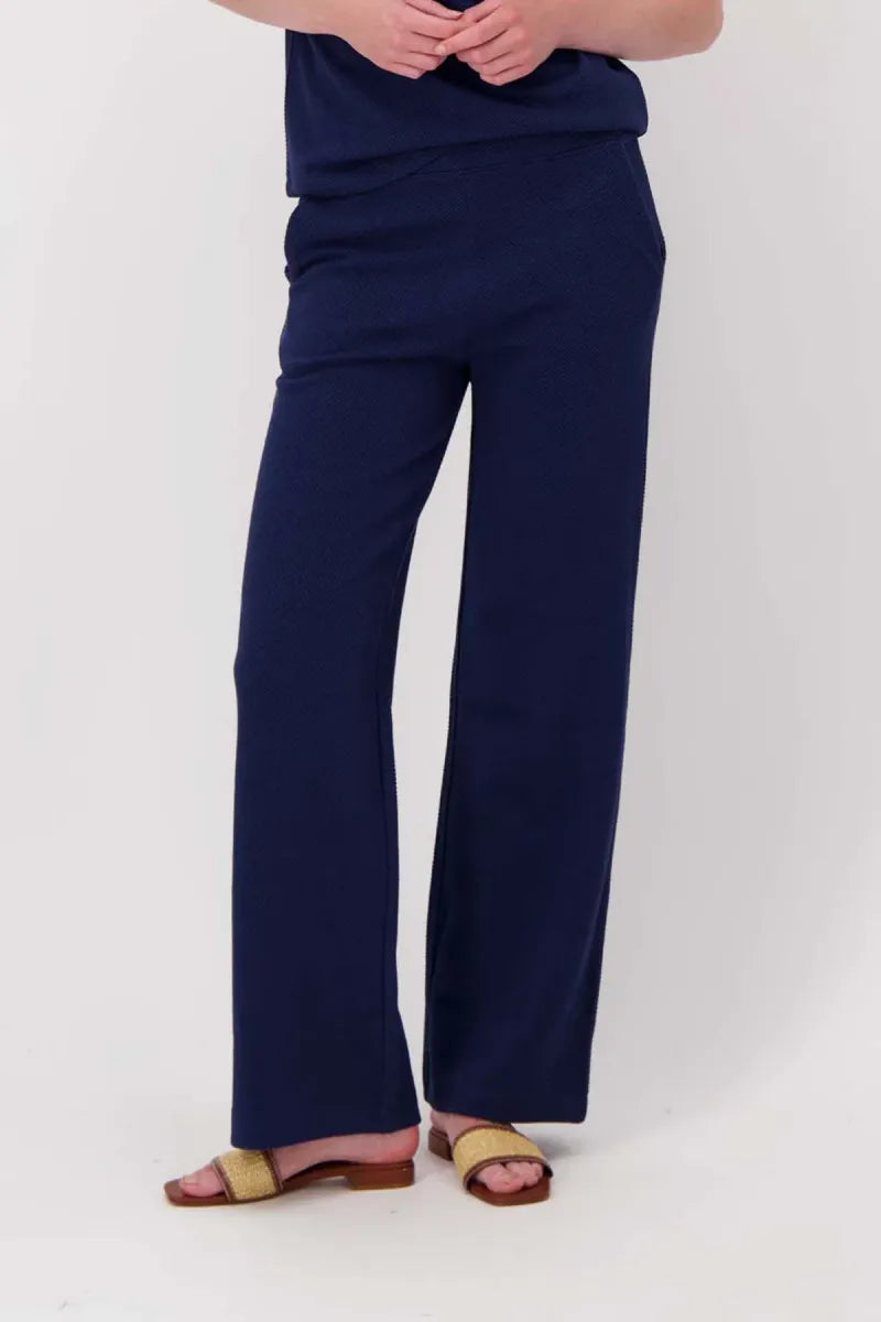 ZUSS Structuur Broek Stretch