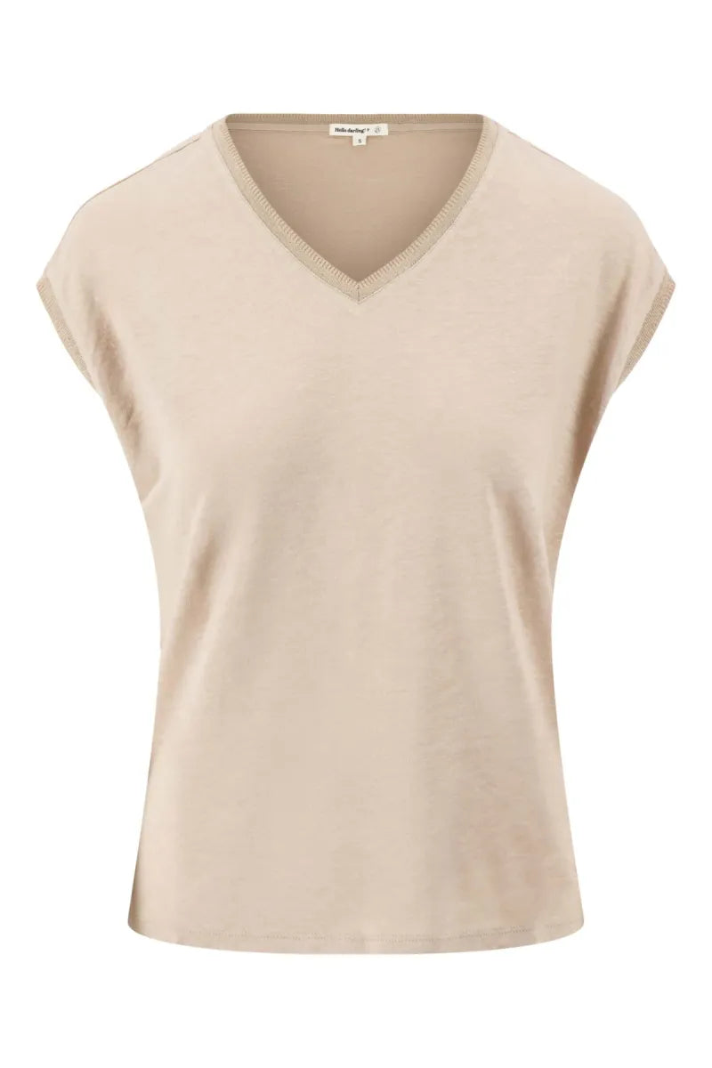 ZUSS V Hals Top Lurex