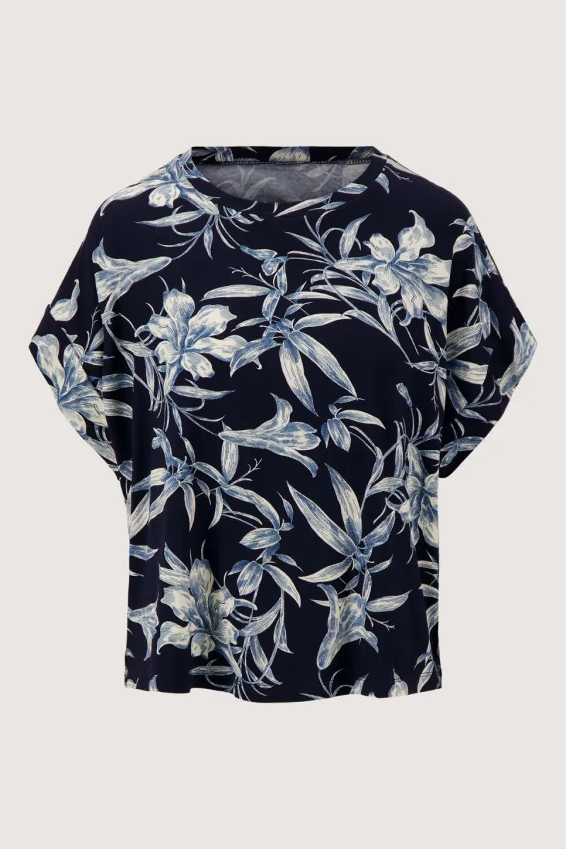 ZUSS Jersey Top met Bloemprint