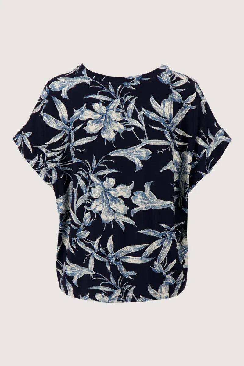 ZUSS Jersey Top met Bloemprint