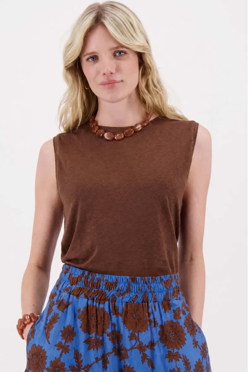ZUSS Singlet met Lurex Boord