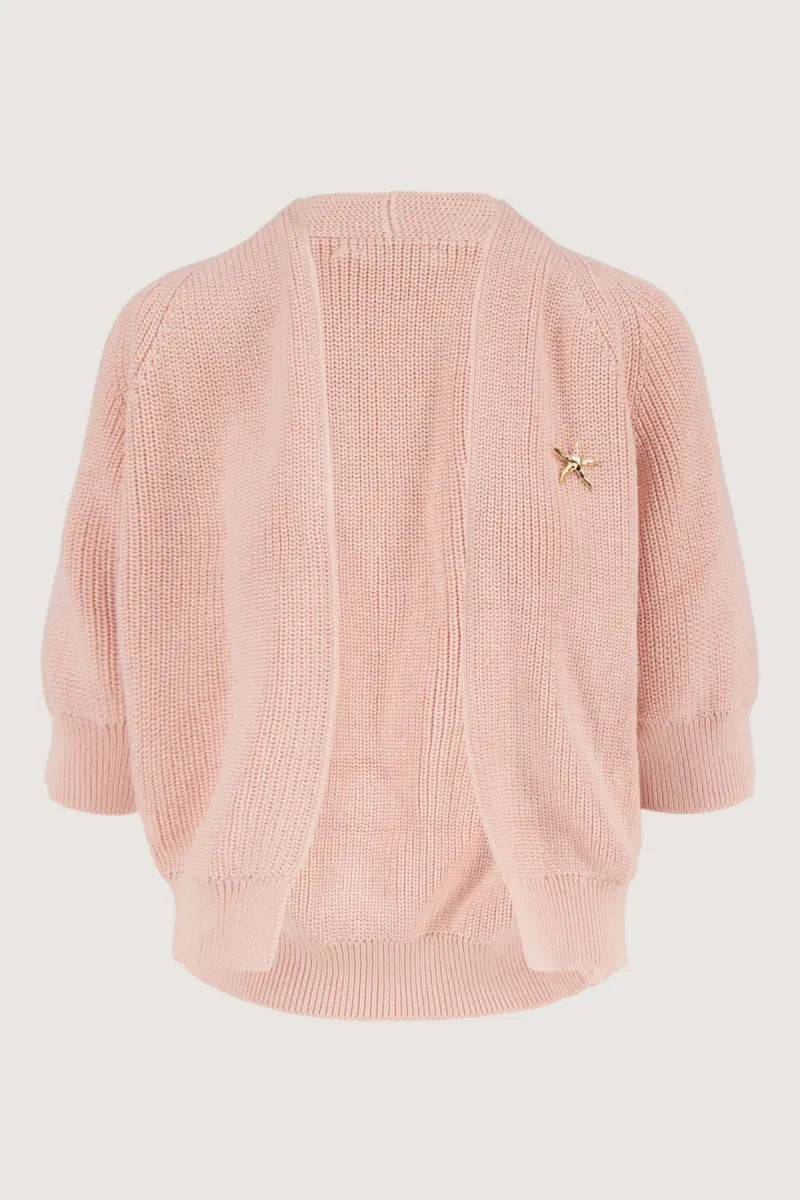 ZUSS Vest met Vleermuis Mouwen - Soft Pink