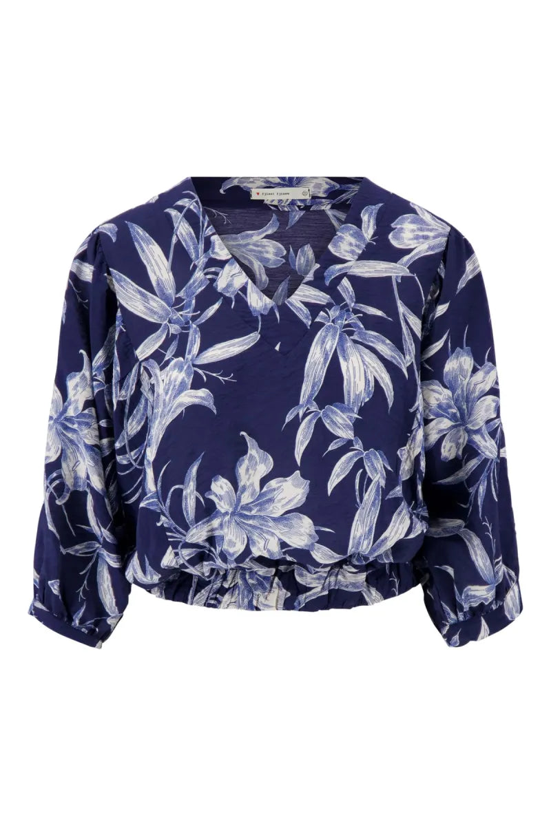 ZUSS Vleermuis Blouse met Print