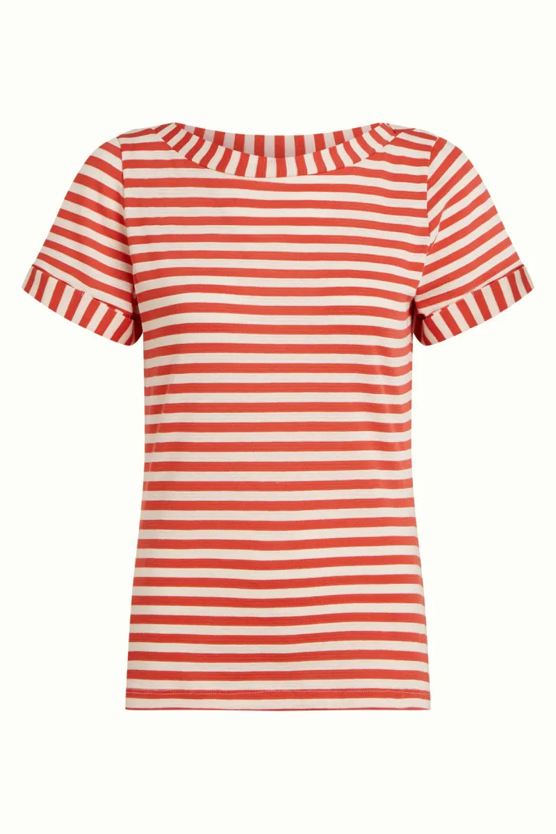 KING LOUIE Boatneck Top Chopito Stripe