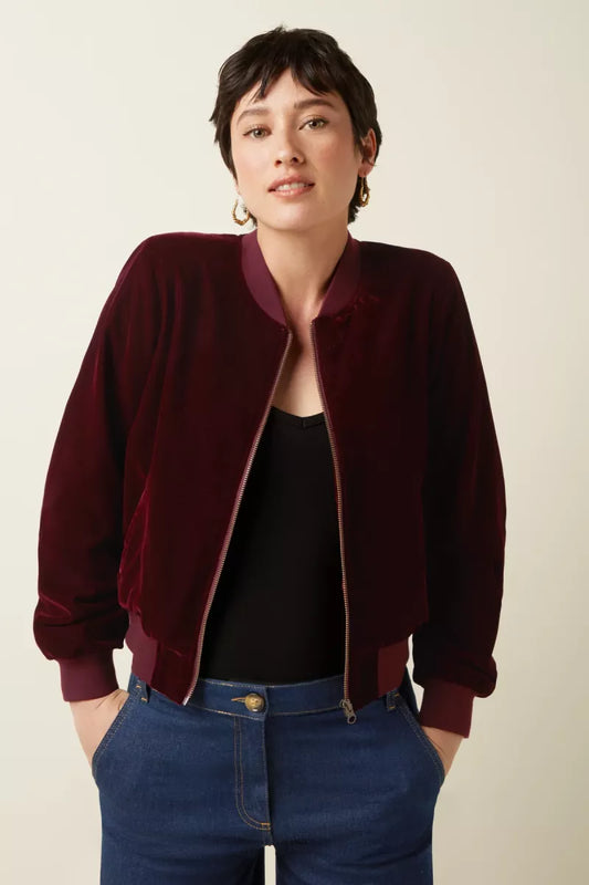 KING LOUIE Bessie Jacket Gamine Velvet
